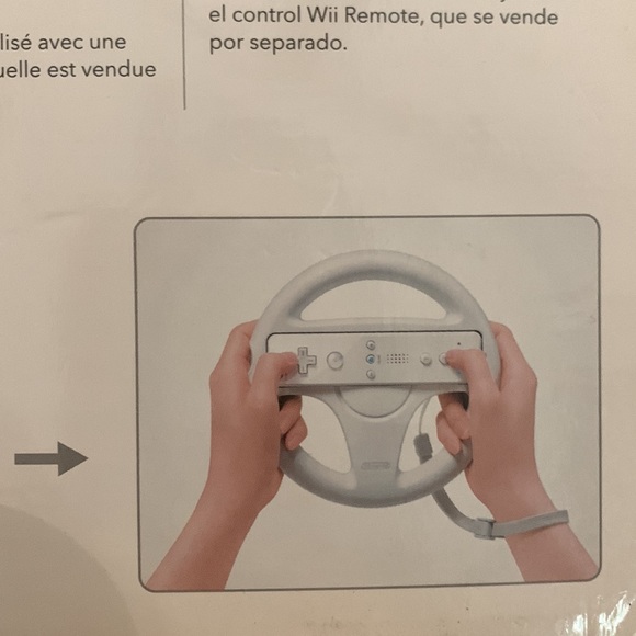 Wii Wheel controller accessory for Nintendo. Brand new , sealed in box. - Picture 3 of 4